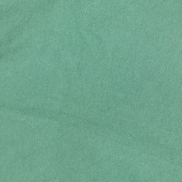 Men's Forest Green Mock Neck Long Sleeve Cotton Top - Picture 6 of 14